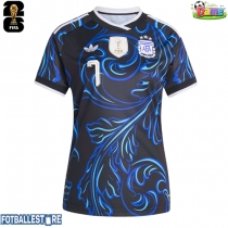 Argentina Rodrigo De Paul #7 Bortedrakt Dame VM 2026 Kortermet